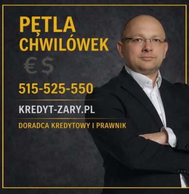 Doradca kredytowy i prawnik pomagający wyjść z pętli chwilówek - profesjonalna pomoc w oddłużaniu, analizie zobowiązań, konsolidacji pożyczek i odzyskaniu kontroli nad finansami. Bezpieczne wsparcie dla osób zadłużonych, numer kontaktowy 515-525-550.