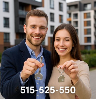 Młoda para w Żarach planująca zakup pierwszego mieszkania z pomocą doradcy