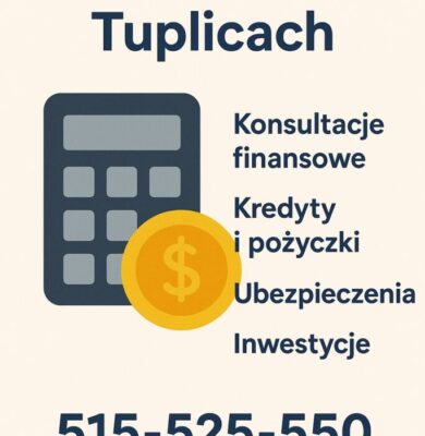 Finanse Tuplice to doradca kredytowy i prawnik oferujący pomoc finansową w Tuplicach