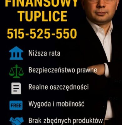 Doradca finansowy Tuplice – bezpłatna pomoc, kredyty hipoteczne i wsparcie prawne