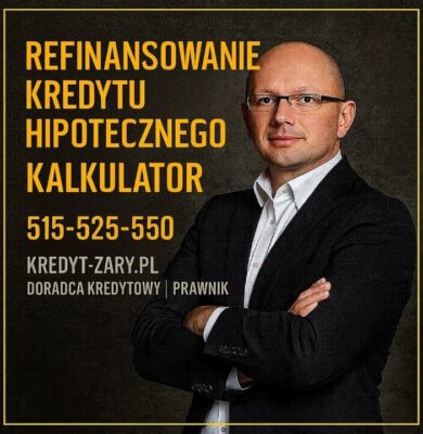 Refinansowanie kredytu hipotecznego kalkulator 2026 – doradca kredytowy i prawnik z Żar prezentuje bezpieczne sposoby obniżenia raty kredytu hipotecznego. Profesjonalne doradztwo finansowe, analiza prawna umowy, realne oszczędności i bezpłatne konsultacje kredytowe.