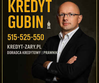 Doradca kredytowy i prawnik oferujący kredyt hipoteczny w Gubinie. Profesjonalna pomoc w kredytach na mieszkanie i dom, bez wkładu własnego, z analizą zdolności kredytowej 2026. Ekspert finansowy z doświadczeniem, wsparcie prawne i bezpłatna konsultacja.