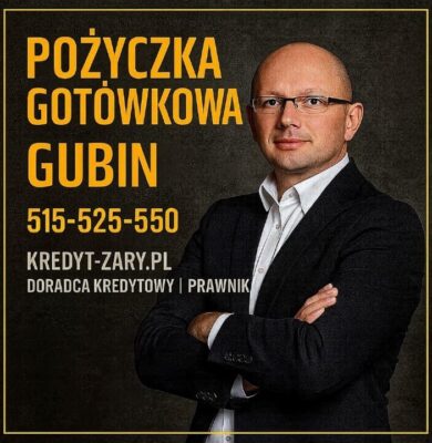 Pożyczka gotówkowa Gubin – doradca kredytowy i prawnik prezentuje ofertę szybkiego, bezpiecznego finansowania z indywidualną analizą zdolności, wsparciem prawnym i profesjonalnym doradztwem. Kontakt 515-525-550, strona Kredyt-Zary.pl.